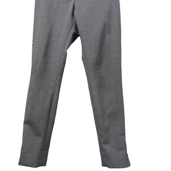 Veronica Beard Houndstooth Zipper Black White Pants Size 2 28 - Picture 5 of 16